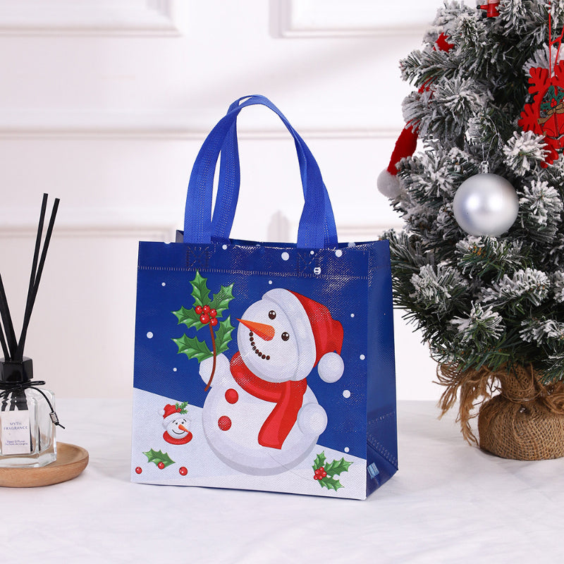 Christmas Cartoon Nonwoven Fabric Party Gift Packaging Bag