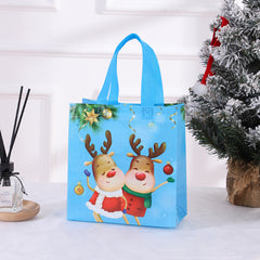 Christmas Cartoon Nonwoven Fabric Party Gift Packaging Bag