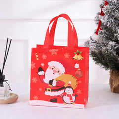 Christmas Cartoon Nonwoven Fabric Party Gift Packaging Bag