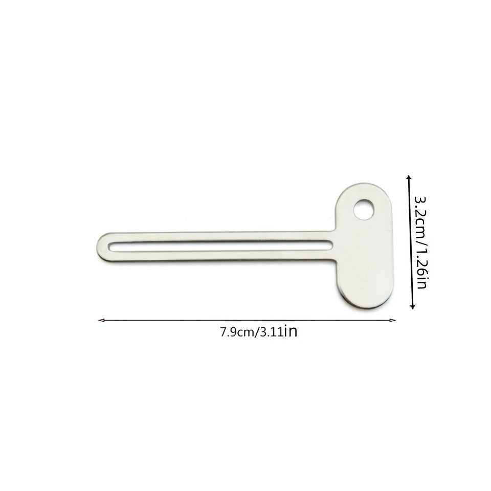 3pcs Stainless Steel Manual Toothpaste Squeezer Facial Cleanser Squeezer