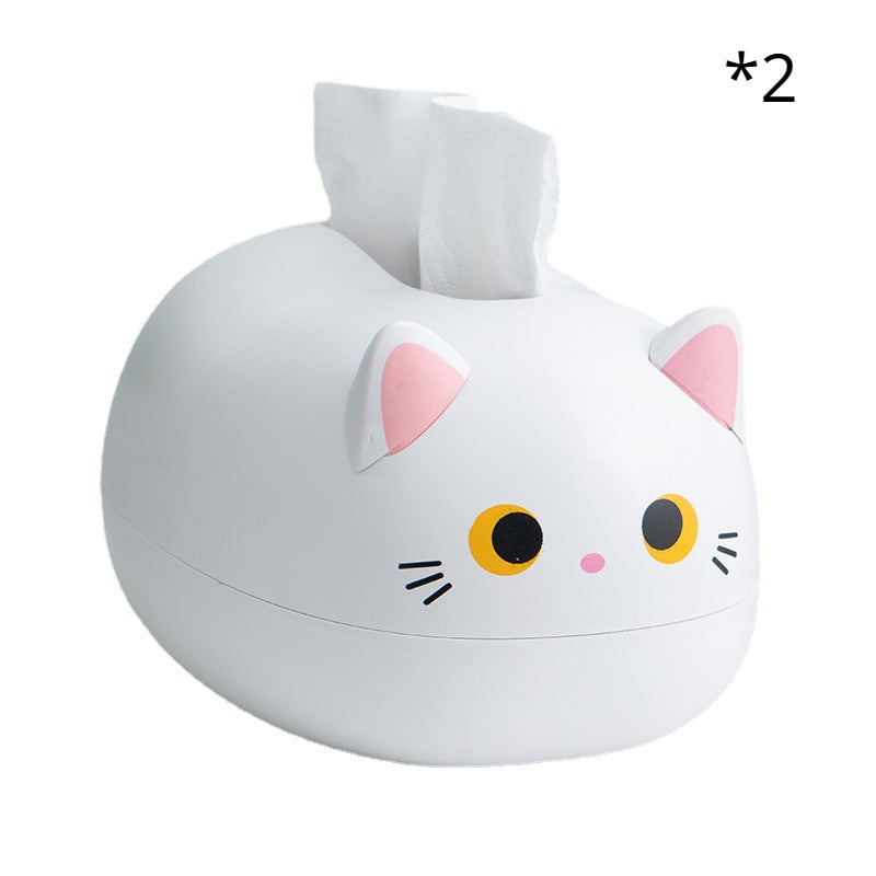Cat Tissue Box: Desktop & Car Storage - Bedroom & Living Room