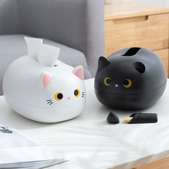Cat Tissue Box: Desktop & Car Storage - Bedroom & Living Room