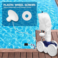 6pcs Pool Cleaner Plastic Hub Screw Set 180 280 Replacement Parts C55 C 55