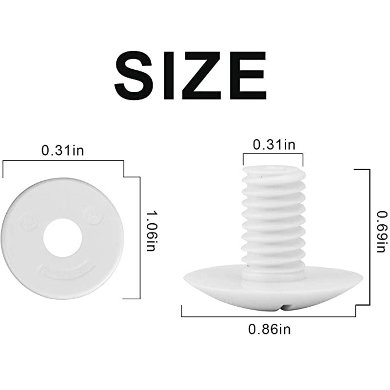 6pcs Pool Cleaner Plastic Hub Screw Set 180 280 Replacement Parts C55 C 55