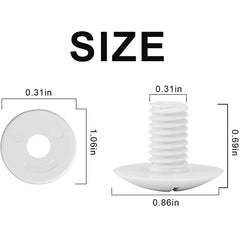 6pcs Pool Cleaner Plastic Hub Screw Set 180 280 Replacement Parts C55 C 55