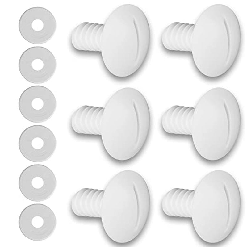 6pcs Pool Cleaner Plastic Hub Screw Set 180 280 Replacement Parts C55 C 55