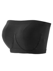 4pcs Strapless Bandeau Bras Soft Stretch Everyday Women's Lingerie