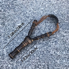 2pcs Wooden Slingshot Toys for Outdoor Camping Shooting & Hiking