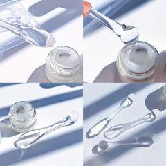 3pcs Transparent Eyes Cream Massage Sticks Face Cream Spoon