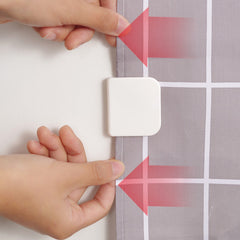 4pcs Anti Splash Shower Curtain Clip Bathroom Accessories