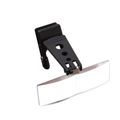Folding Clip-On Eyeglass Loupe 5X Magnifying Glass Optical Instruments