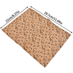 A4 Cork Fabric Ink Pattern DIY Sewing Apparel Craft