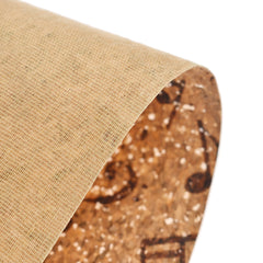 A4 Cork Fabric Ink Pattern DIY Sewing Apparel Craft