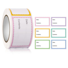 250-500 Household Kitchen Food Date Sticker Label