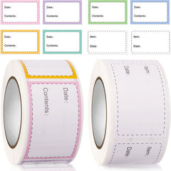 250-500 Household Kitchen Food Date Sticker Label
