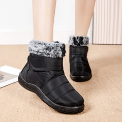 Women's Snow Boots Non Slip Medium Tube Warm Shoes