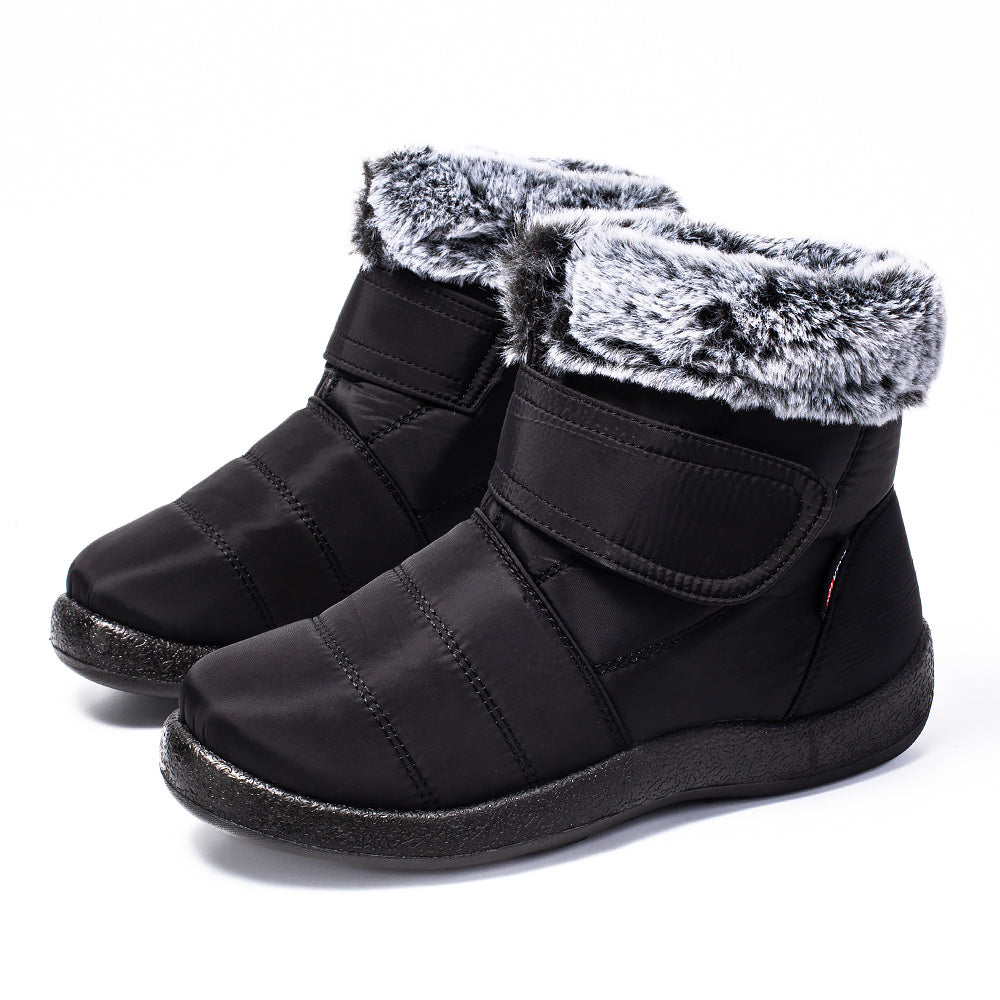 Women's Snow Boots Non Slip Medium Tube Warm Shoes