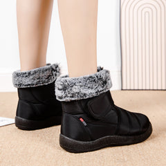 Women's Snow Boots Non Slip Medium Tube Warm Shoes