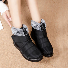 Women's Snow Boots Non Slip Medium Tube Warm Shoes