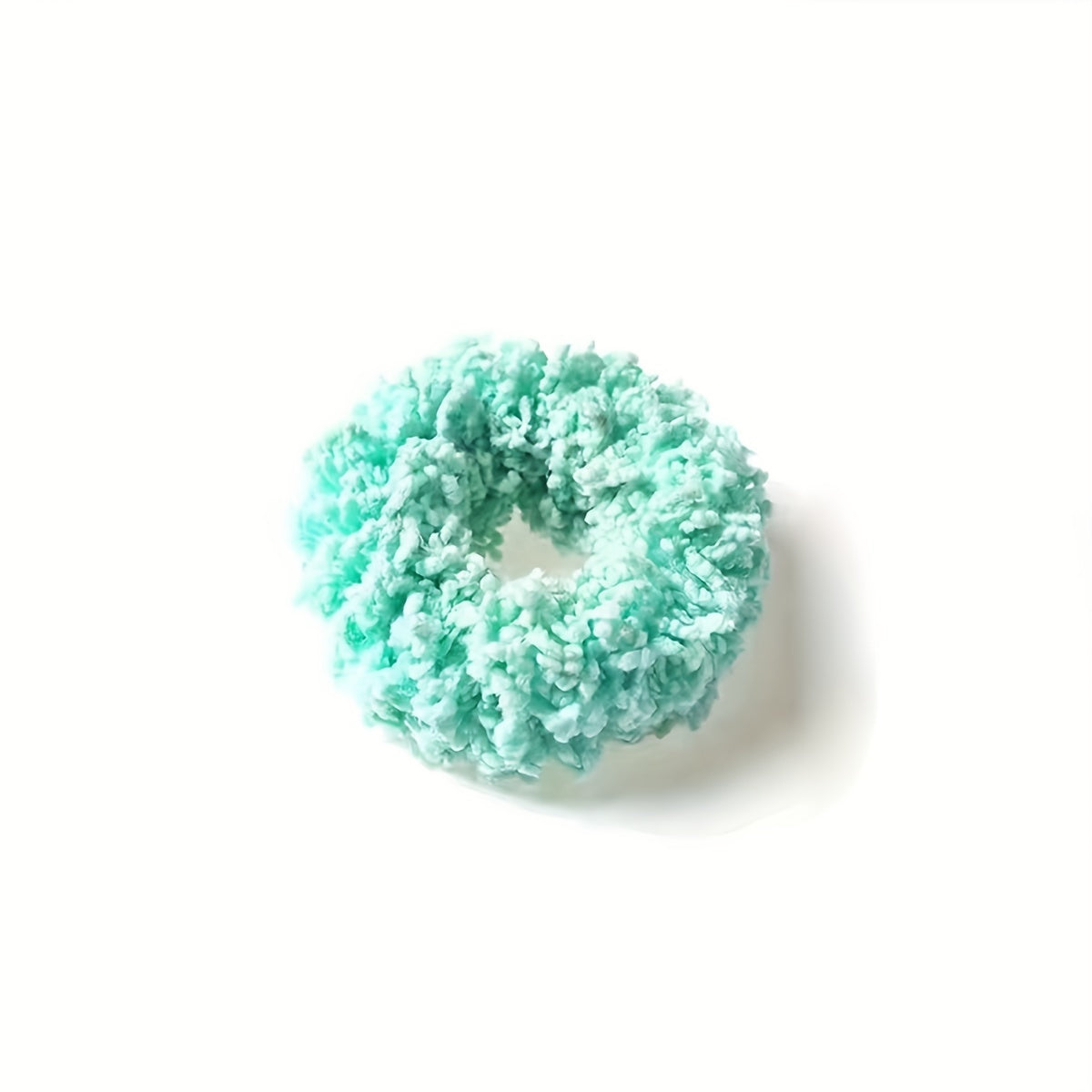 Dark Green Plush Hair Band for Girls
