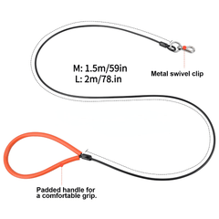 Chew Proof Dog Lead Durable Metal Rope Lead Metal Dog Training Leashes
