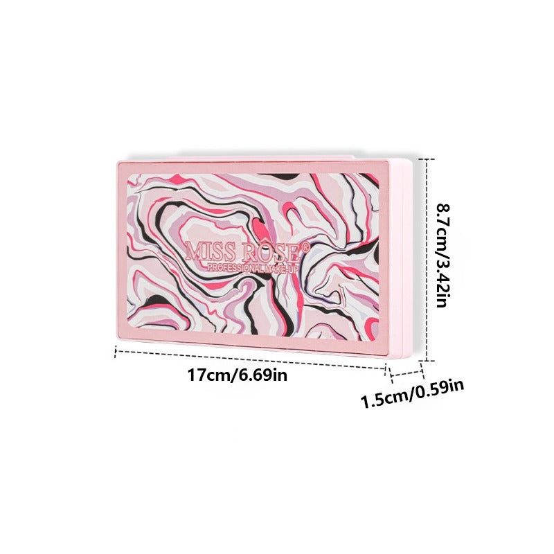 Halloween Pearly Sequin Finish Orange Brown Eyeshadow Palette