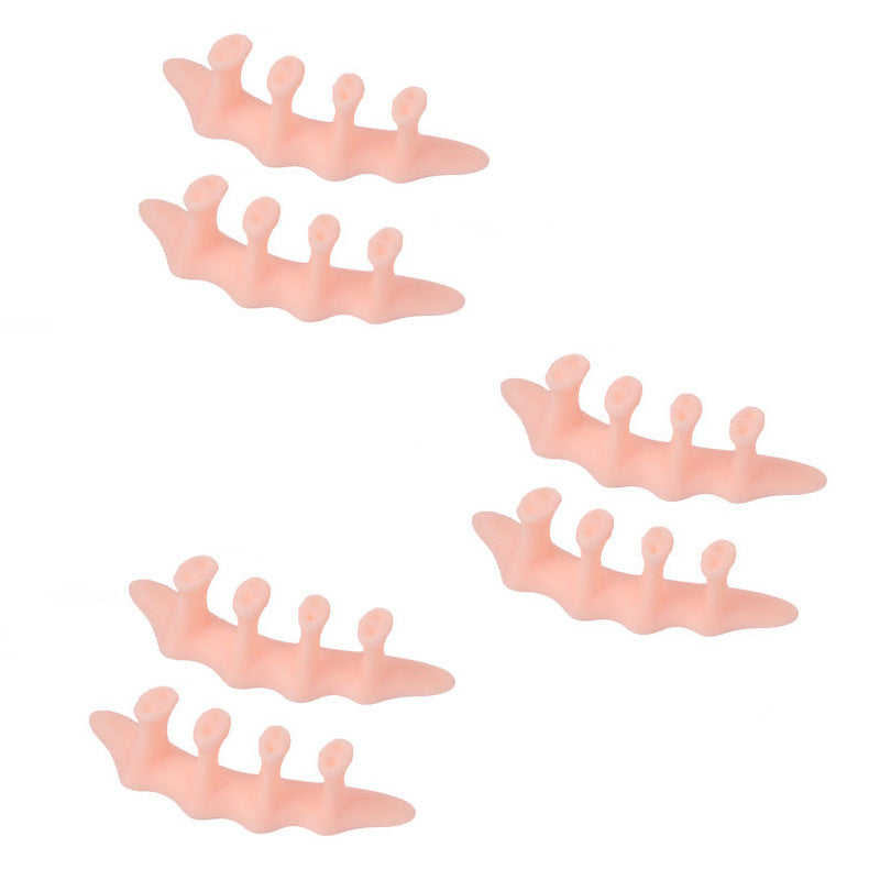 6Pcs Gel Toe Separators Toes Protectors Spacer Reduce Friction Foot Care Tool