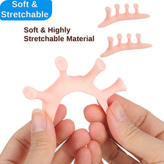 6Pcs Gel Toe Separators Toes Protectors Spacer Reduce Friction Foot Care Tool