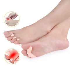6Pcs Gel Toe Separators Toes Protectors Spacer Reduce Friction Foot Care Tool