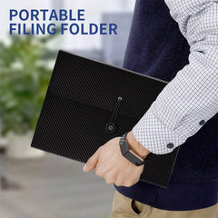 Expanding File Folder 13 Pockets A4 Accordion Organizer