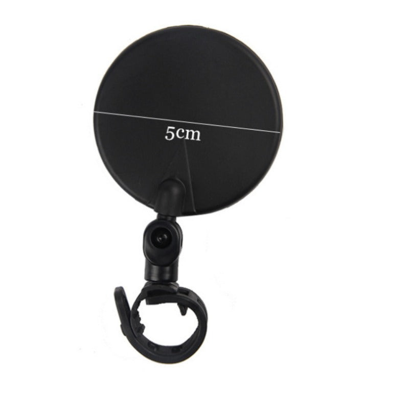 2pcs Bike Mirrors Wide angle Convex Mirror for Bicycle Flat View Mirror