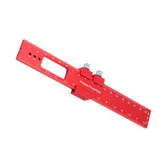 3pcs Pocket Rules Woodworking Ruler Slide Stops T Ruler 45 90 Degree Angle