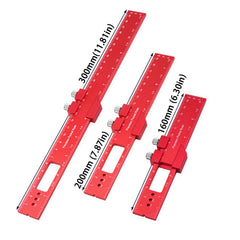 3pcs Pocket Rules Woodworking Ruler Slide Stops T Ruler 45 90 Degree Angle