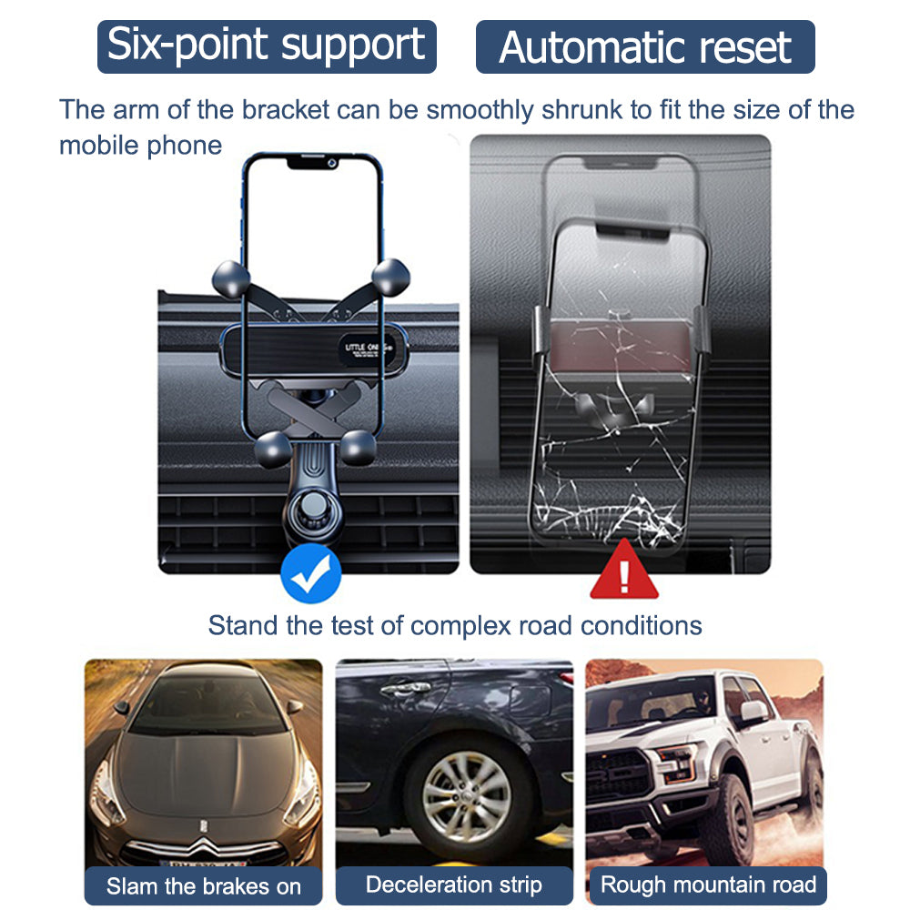 Car Phone Holder Mount for iPhone Cellphone