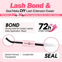 DIY Lash Extension Kit Lash Clusters 108pcs
