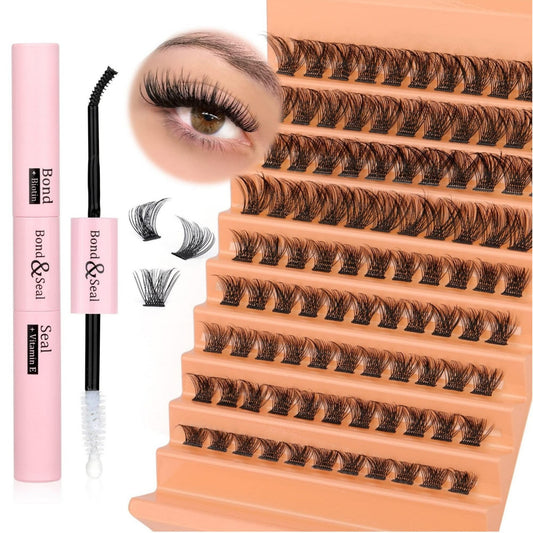 DIY Lash Extension Kit Lash Clusters 108pcs