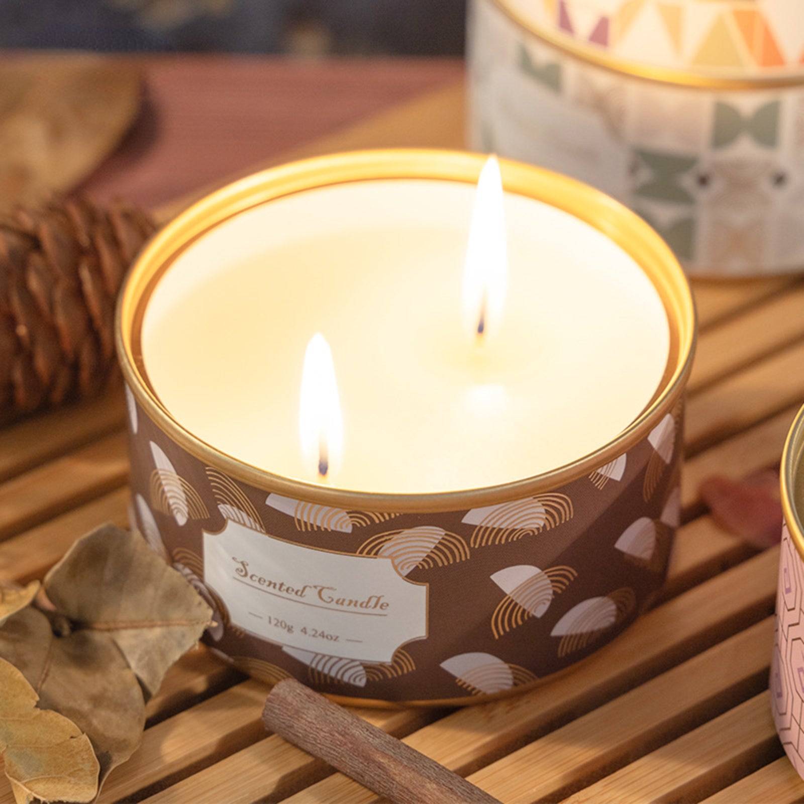 Retro Scented Candles for Christmas & Thanksgiving