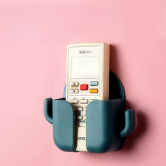 Plastic Wall Mounted Remote Control Holder Bedside Storage Box