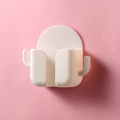 Plastic Wall Mounted Remote Control Holder Bedside Storage Box