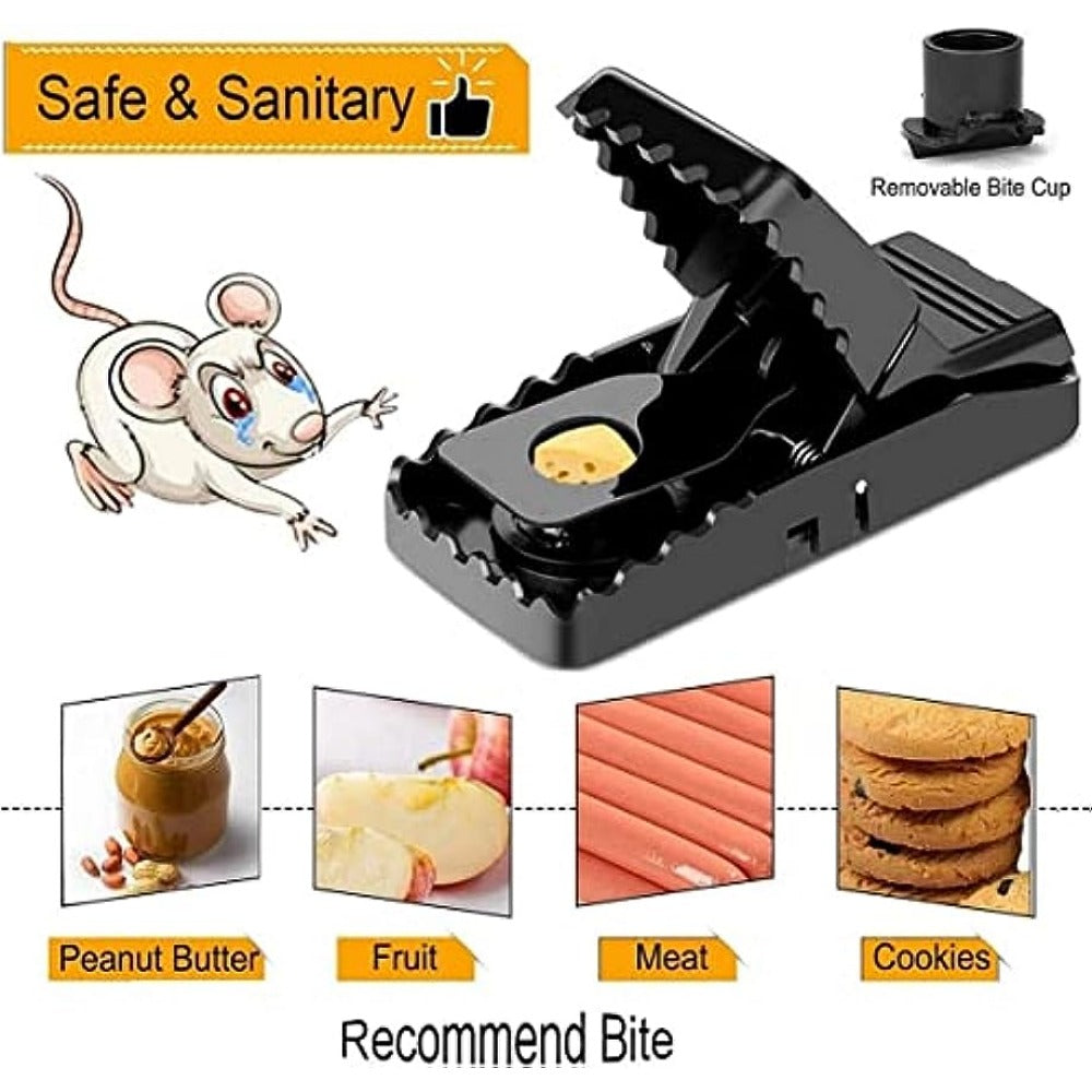 4pcs Mouse Traps Quick Effective Safe Mousetrap Catcher For Family And Pet