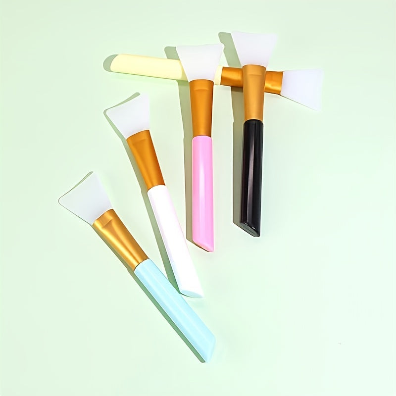 4pcs Silicone Facial Mask Brushes Elastic Facial Mask Applicators