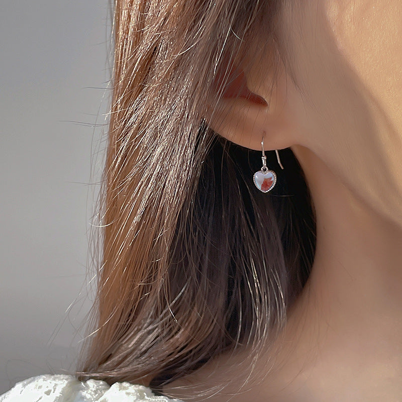 Heart Drop Earrings & Accessories for Women