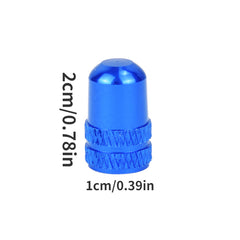 10pcs Aluminum Bike Tire Valve Caps Cycling Accessories