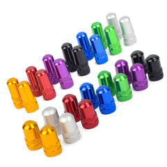 10pcs Aluminum Bike Tire Valve Caps Cycling Accessories