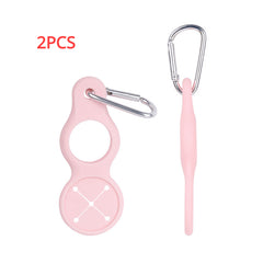 2pcs Silicone Sports Kettle Hanging Buckle Carabiner Holder