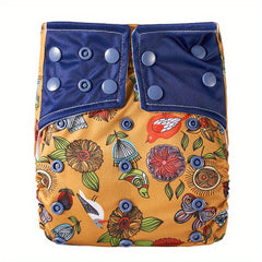 Washable Reusable Pocket Diaper Double Gusset Baby Cloth Diapers