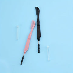 2 In 1 Eyelash & Eyebrow Brush Lash Mascara Separator Comb
