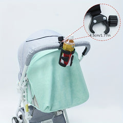 Universal Rotatable Drink Bottle Rack For Baby Stroller and Bicycle Pushchair
