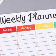 Monthly Calendar Magnetic Sticker Easy To Erase