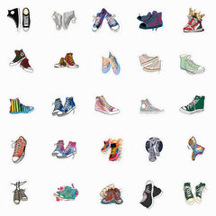 71pcs Shoes Art Love Doodle Aesthetics Funny Cartoon Stickers